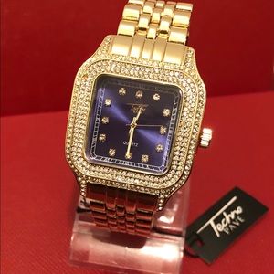 Men’s lab diamonds watch with original box